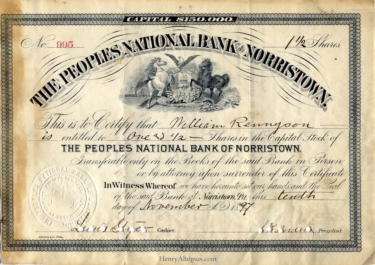 Stock Certificates